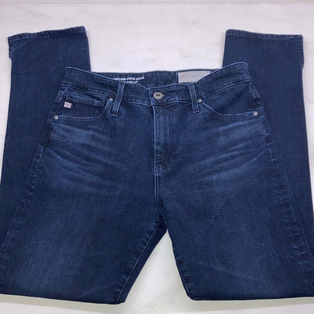 Ag Adriano Goldschmied High rise Stevie Ankle Jeans